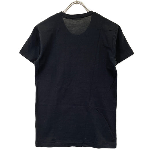 DIOR Dior 123J000L0206 Black Short Sleeve Cut and Sew Top XS Ladies