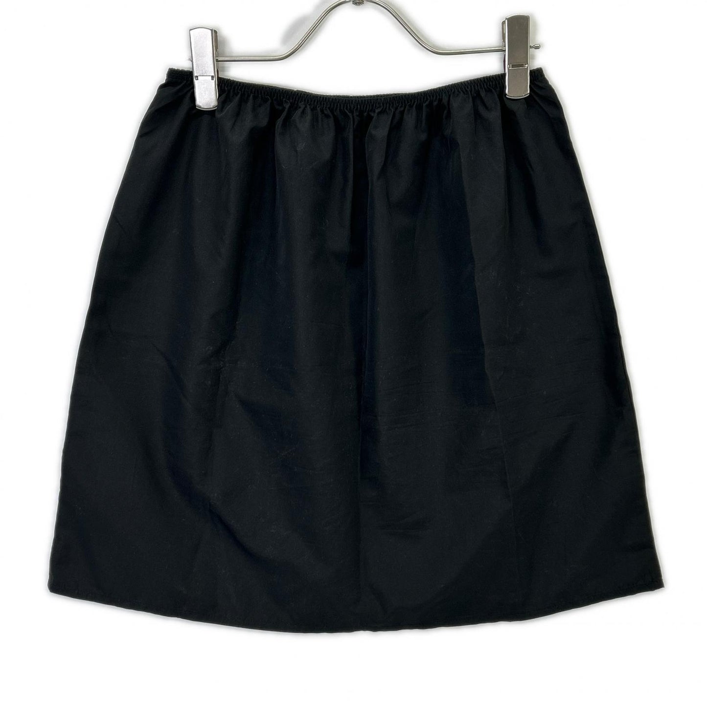 Plage 25SS Black Vintage Satin Skirt