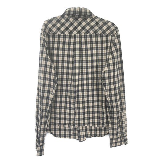 Faith Connexion X1820TSB227 Beige Cotton Check Shirt Tops S Men's