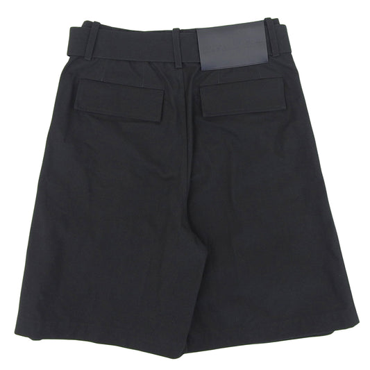 JIL SANDER+ 吉尔·桑德加 全新 腰带短裤 下装 男士 棉质 黑色 44 J47KA0208 下装