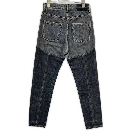 JOHN LAWRENCE SULLIVAN Gray THIGH HIGH JEANS Bottoms M