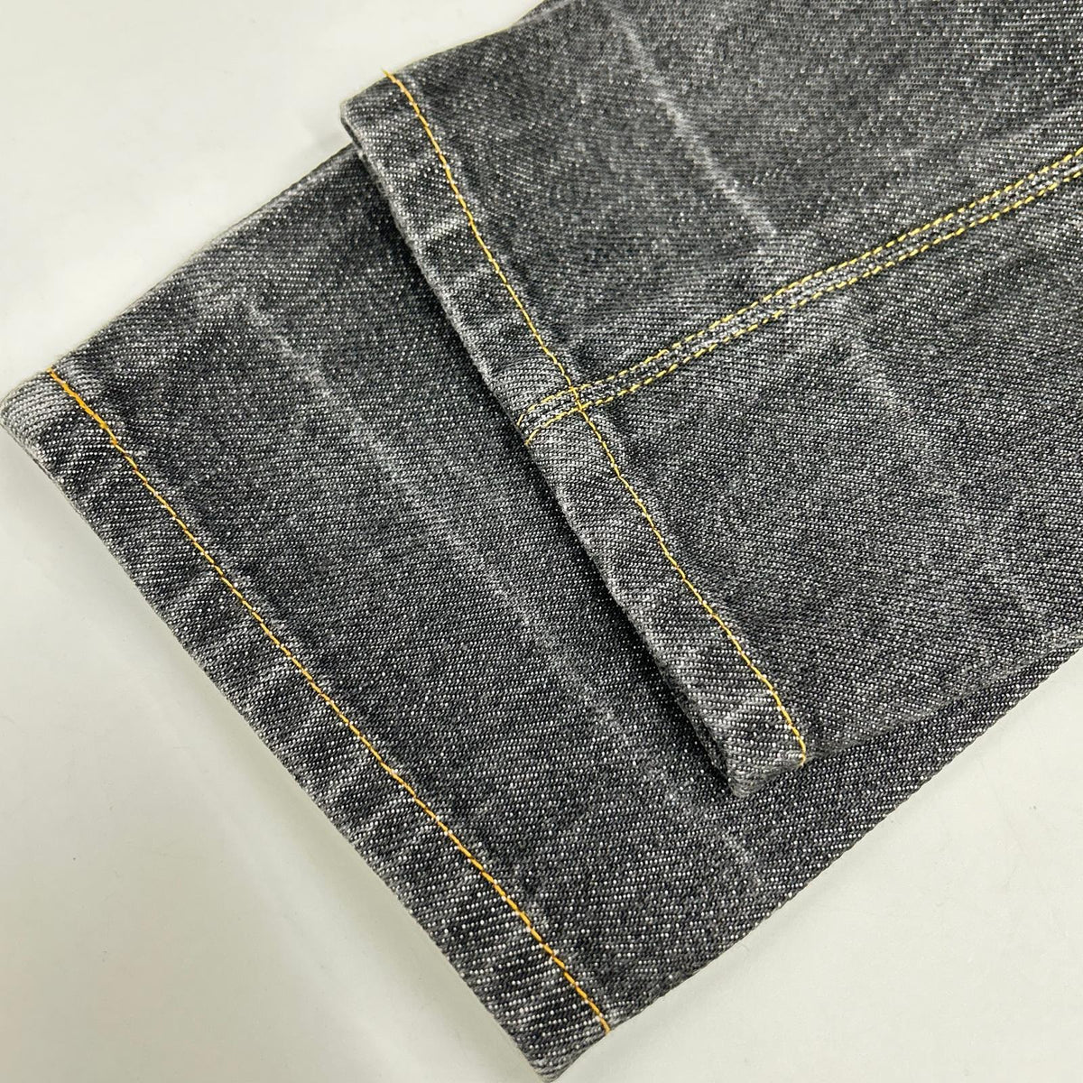 JOHN LAWRENCE SULLIVAN John Lawrence Sullivan gray THIGH HIGH JEANS bottoms