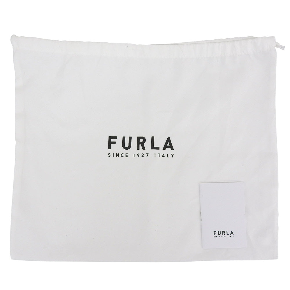 FURLA フルラ 美品 キャンバス 2WAY バッグ ショルダー トートバッグ レディース ミントグリーン トートバッグ