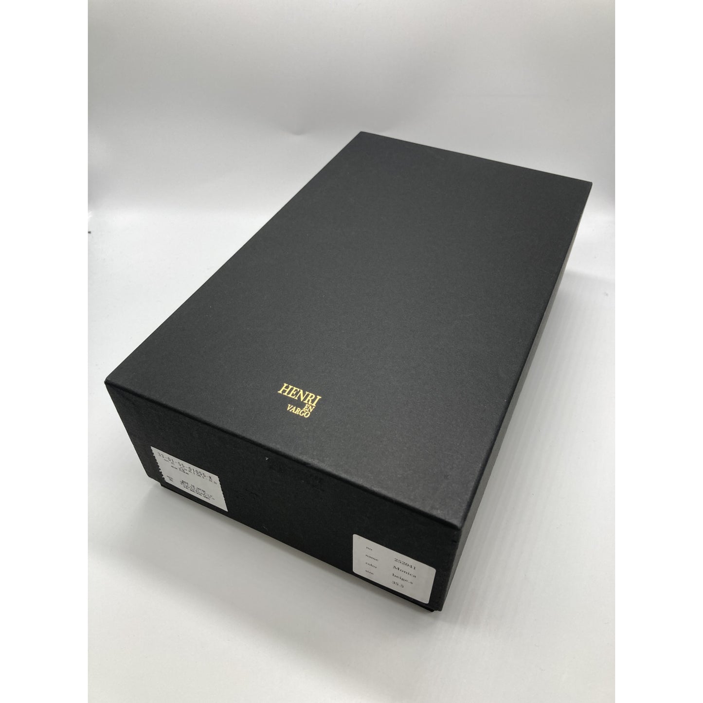 HENRI EN VARGO ヘンリエンヴァーゴ 252041 MONICA バックベルト パンプス シューズ 35.5