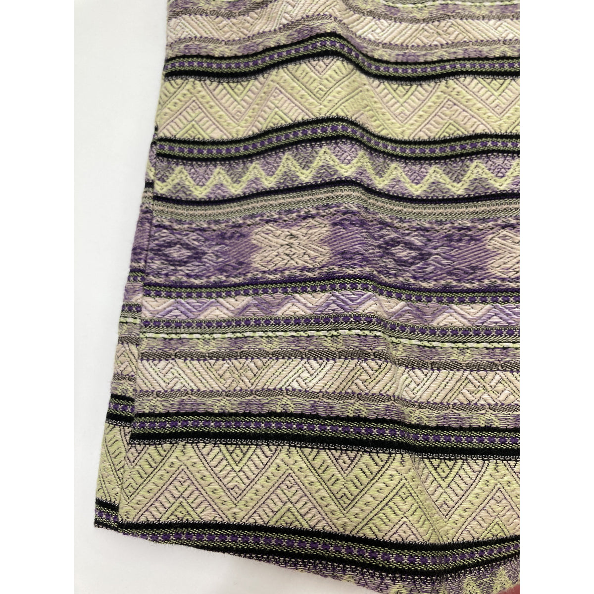 needles ニードルズ パープル Cotton Ethnic Stripe C.C. Jacket ジャケット