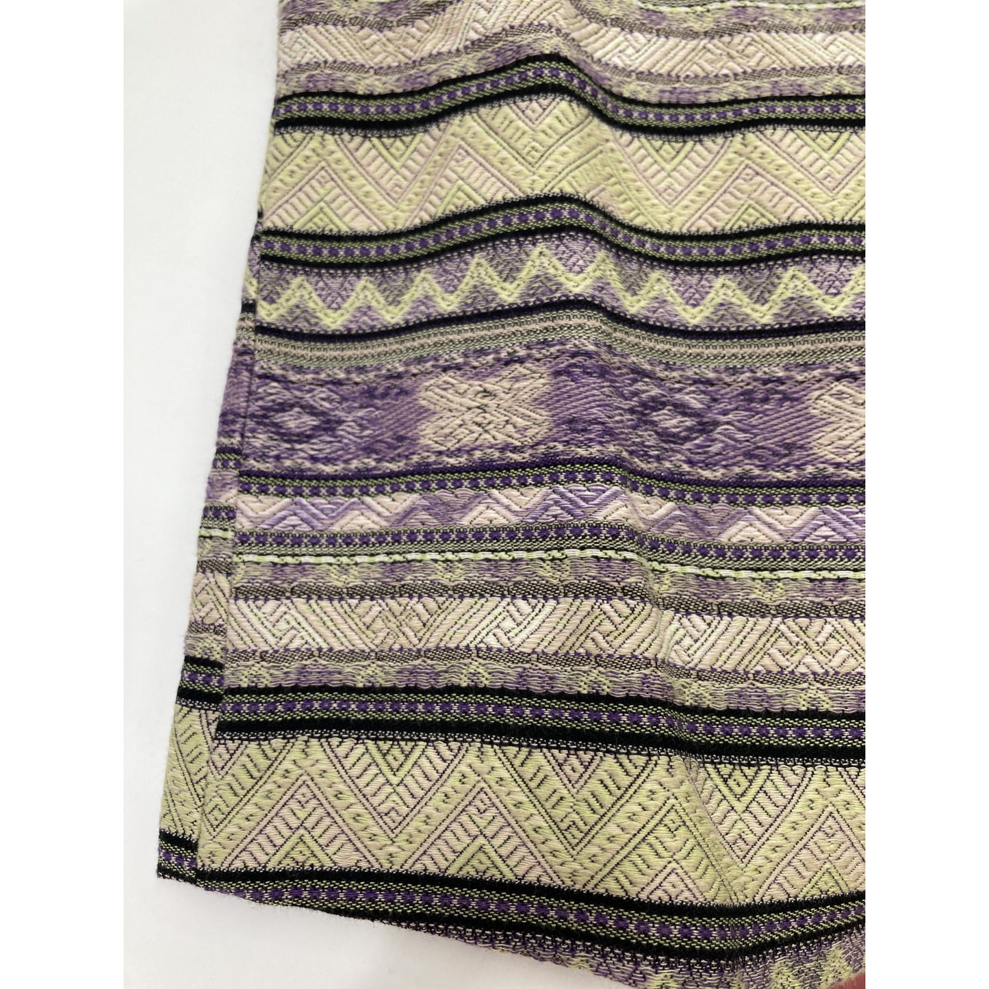 needles ニードルズ パープル Cotton Ethnic Stripe C.C. Jacket ジャケット