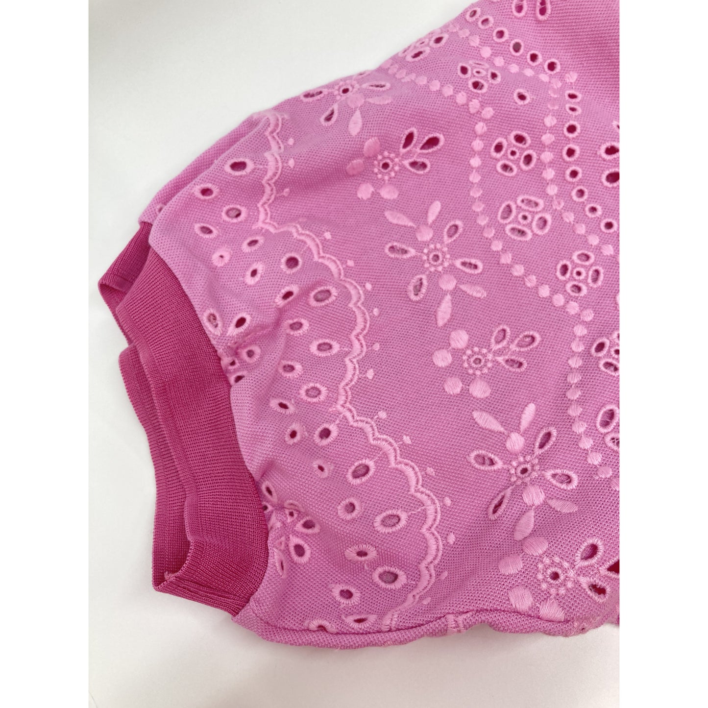 BASE MARK ベースマーク 25BS07 ピンク Embroidery Polo トップス S