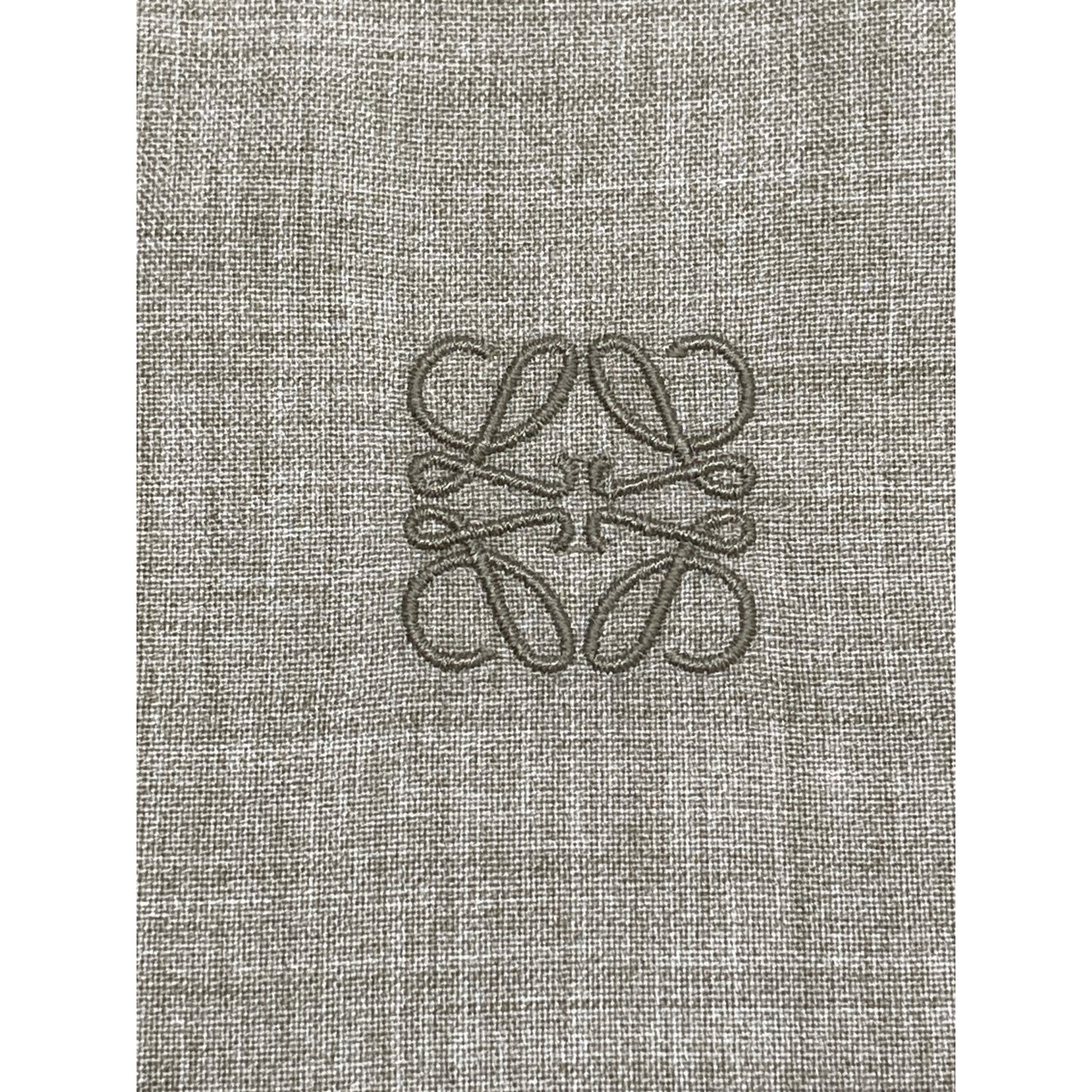 LOEWE ロエベ H526Y05X84 グリーン LS WOOL BLEND SHIRT トップス 39