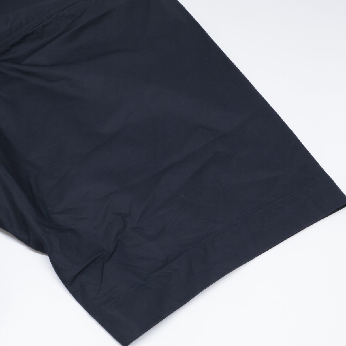 Phlannel Navy Cotton Tuck Flare Dress