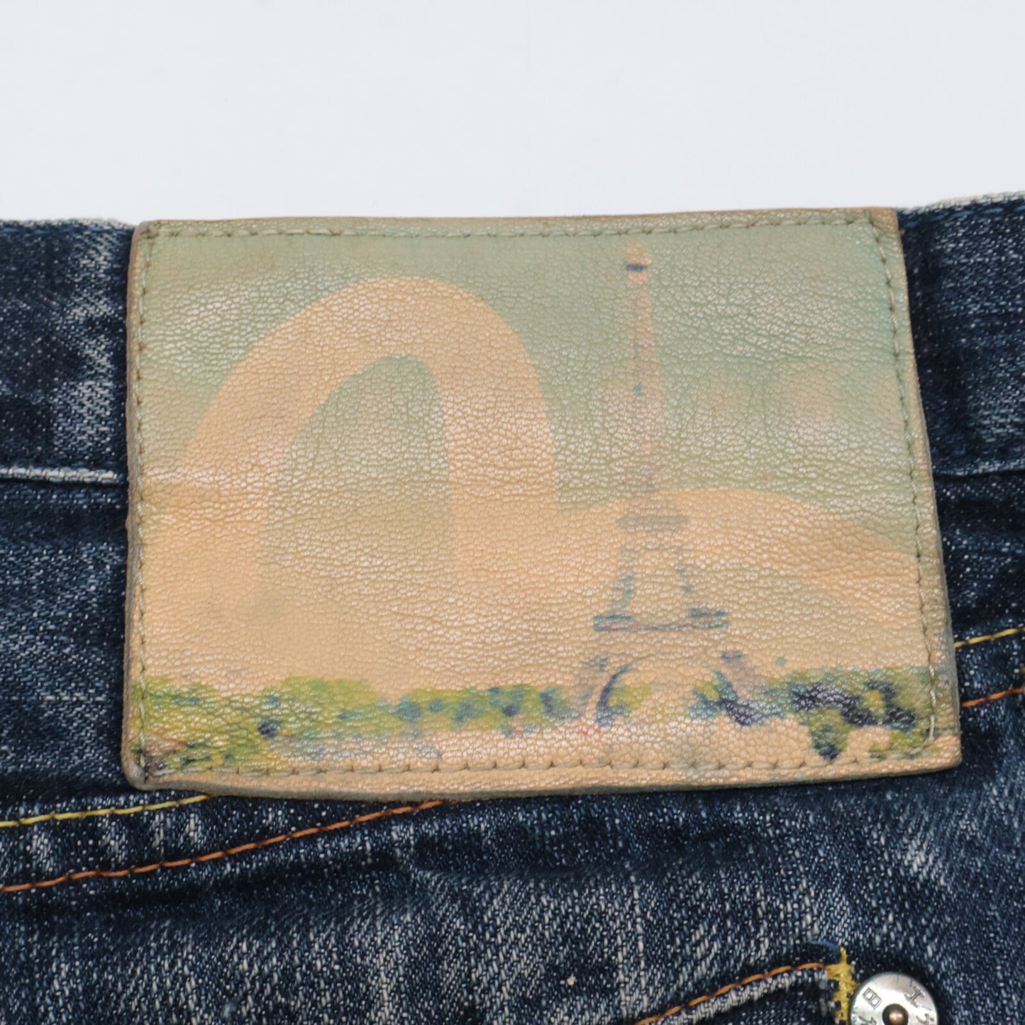 EVISU エヴィス インディゴ ビックカモメ デニムパンツ ボトムス 34