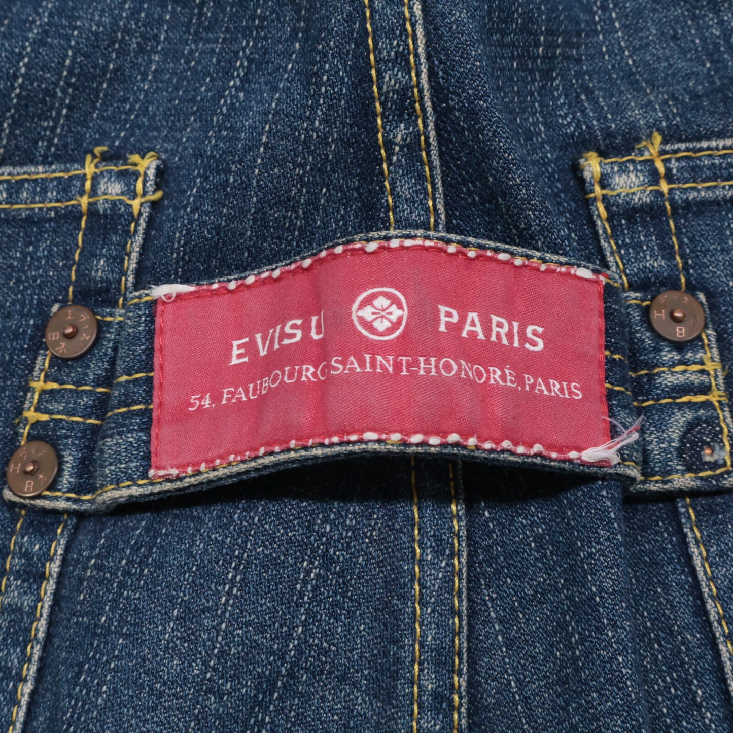 EVISU エヴィス 1469 ブルー 戎音 デニムパンツ ボトムス 38×34