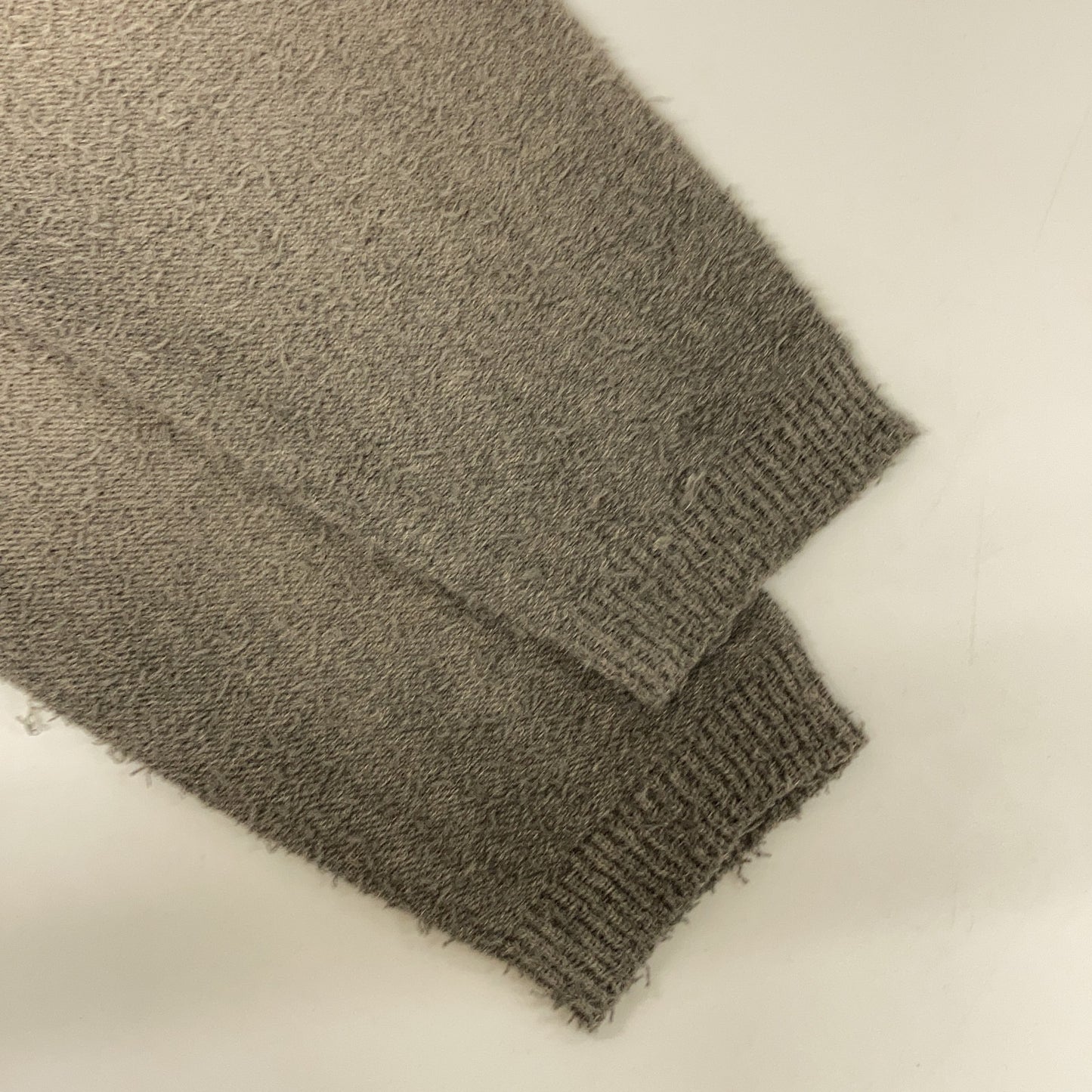 JURGEN LEHL ヨーガンレール ベージュ系 ウール×レーヨン モックネック ニット トップス