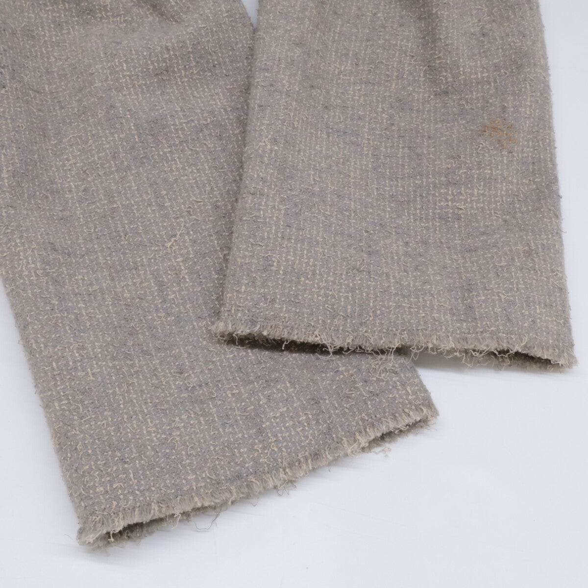 JURGEN LEHL Gray Wool×Cotton Tweed Jacket Jacket