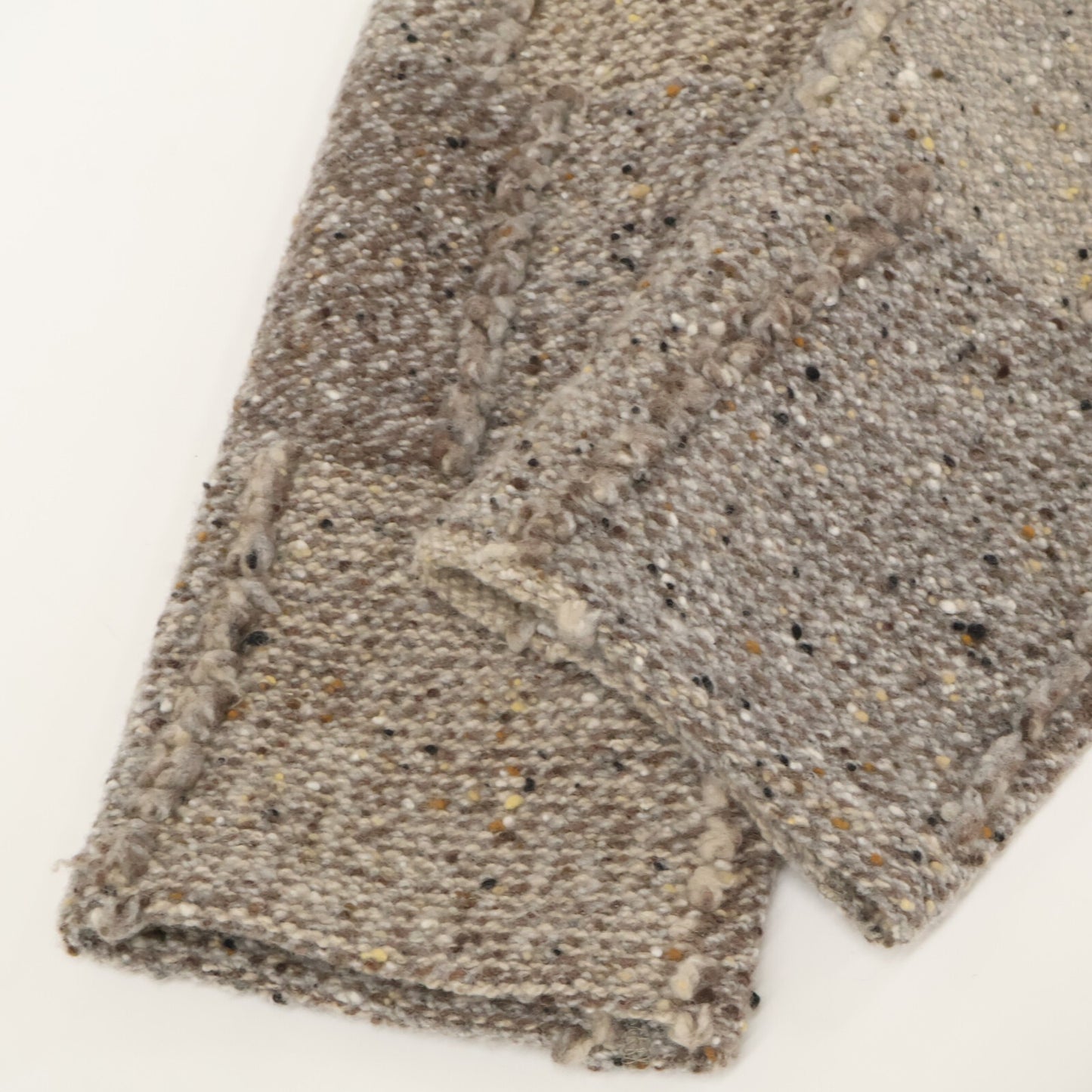 JURGEN LEHL ヨーガンレール グレー ウール ツイードジャケット ジャケット