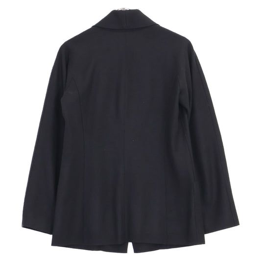 JURGEN LEHL Black Wool×Angora Jacket Jacket