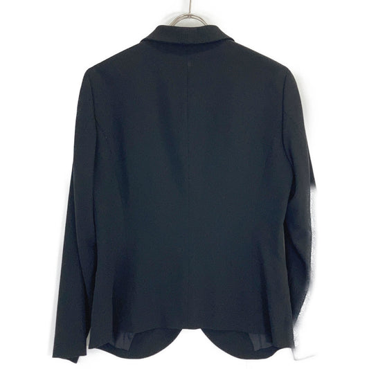 JURGEN LEHL Black Wool x Angora Jacket
