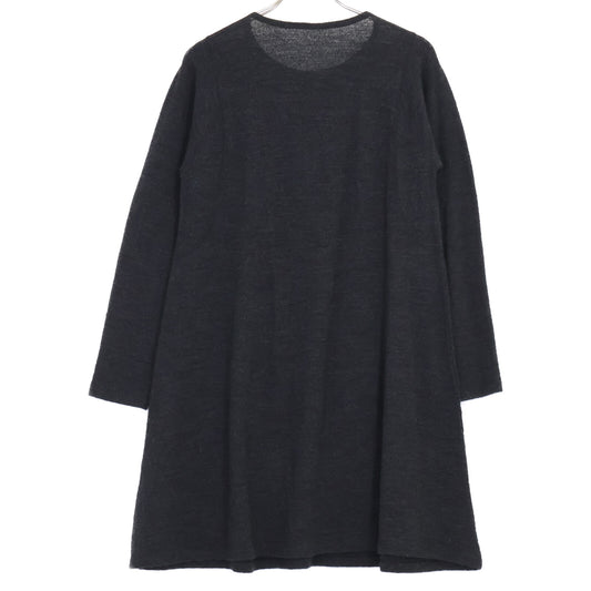 Gray Wool Dress Women's