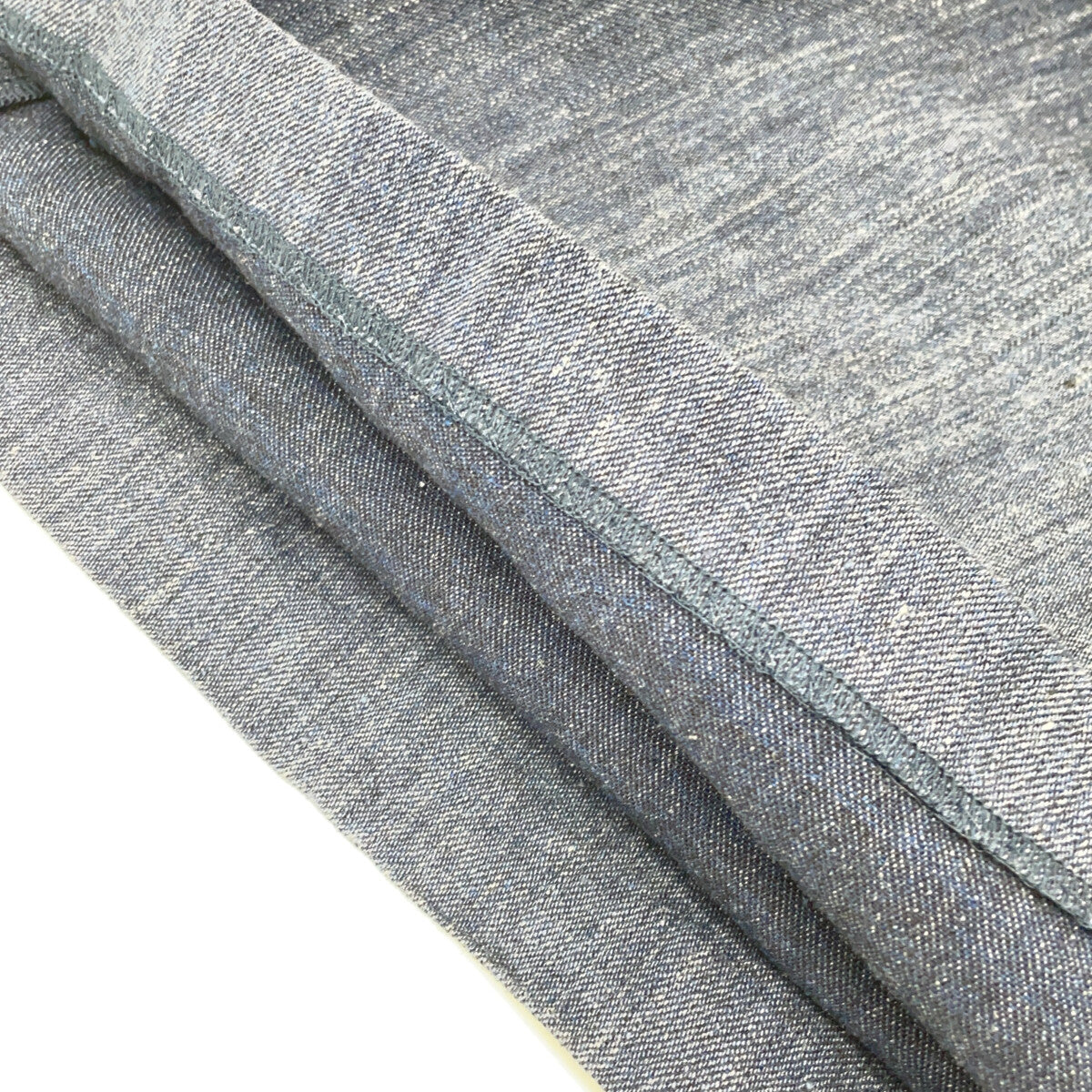 Babaghuri ババグーリ ブルー リネン混 ワイドパンツ ボトムス M