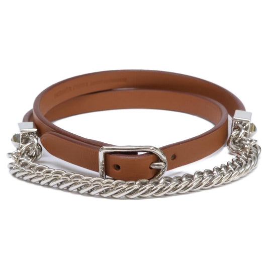 爱马仕 HERMES 【美品】Z刻印 Gourmette Equateur 三圈手链