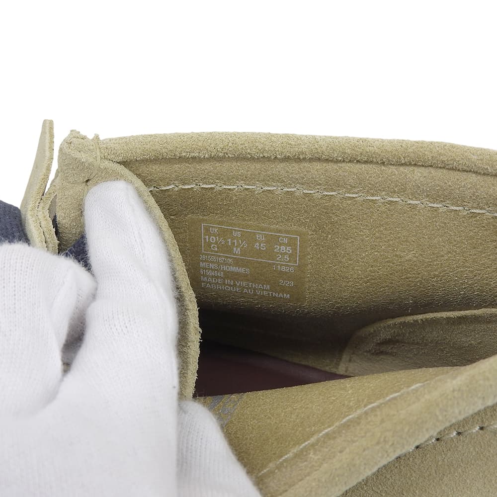 Clarks クラークス ワラビー ブーツ シューズ メンズ ベージュ 28.5cm シューズ 10 1/2(UK)