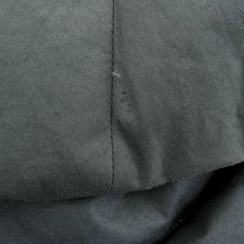 Quilted Down Vest Cotton Women's Grey L Vest L Women's