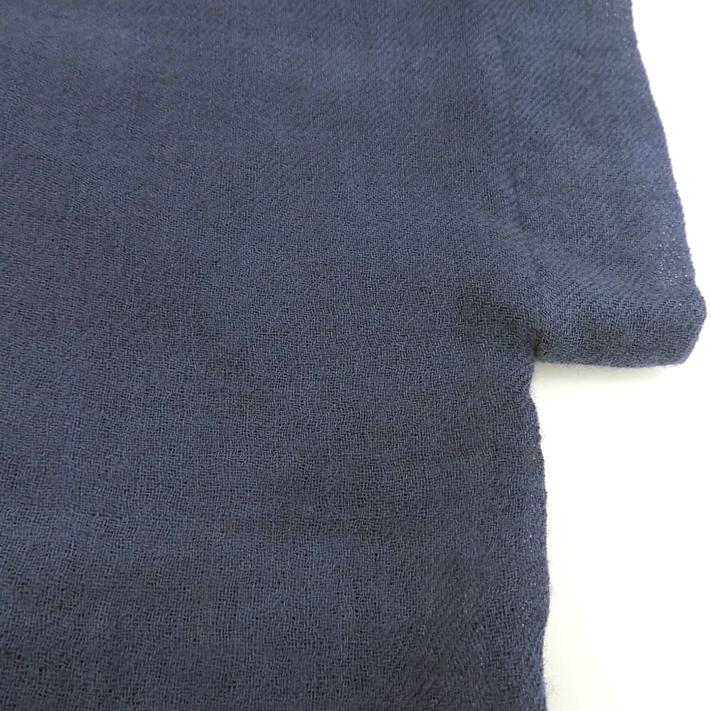 Wool Cardigan Top for Women Indigo M