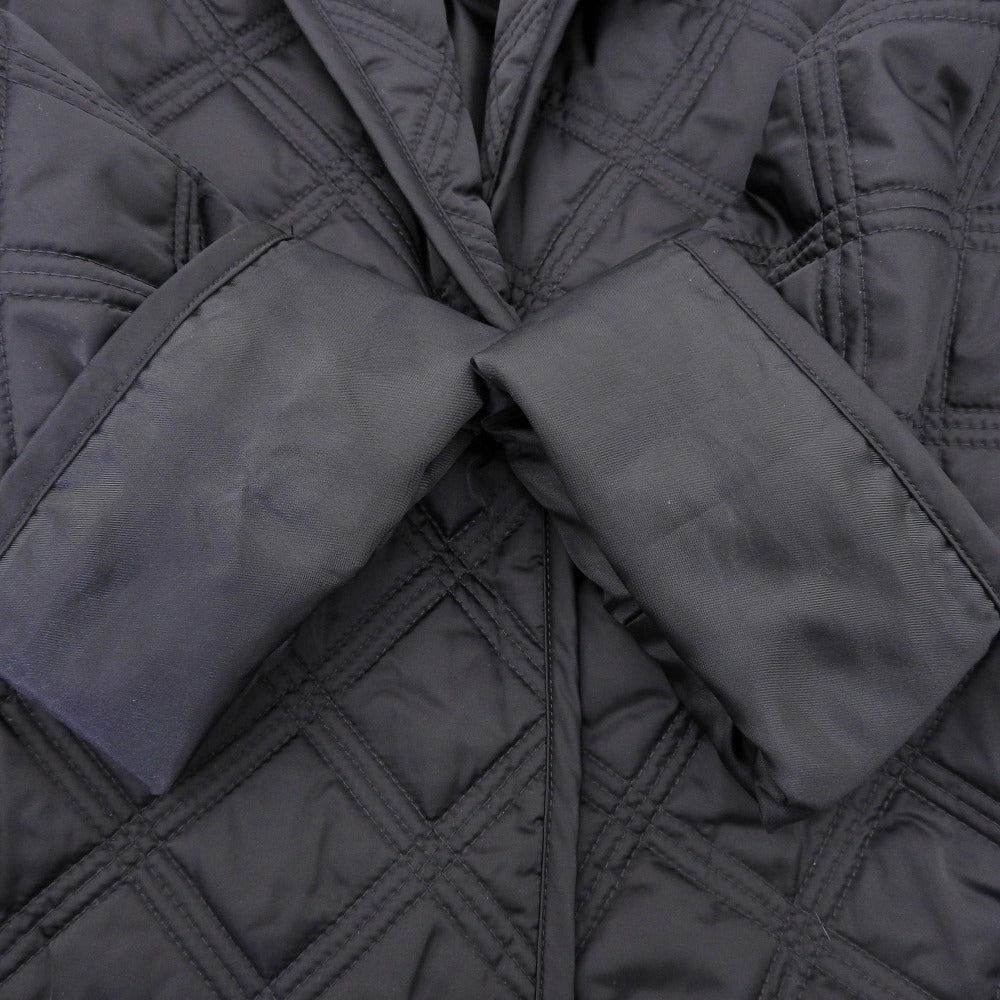 Excellent Condition Quilted Hooded Coat Ladies Black 36 2024 Model Coat 36 Ladies