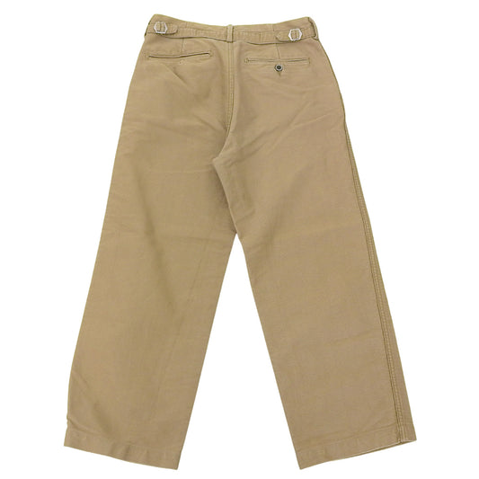 FINX MOLESKIN WIDE PANTS Bottoms Men's Brown Size 3 A6AP01FM Bottoms Size 3 Men's