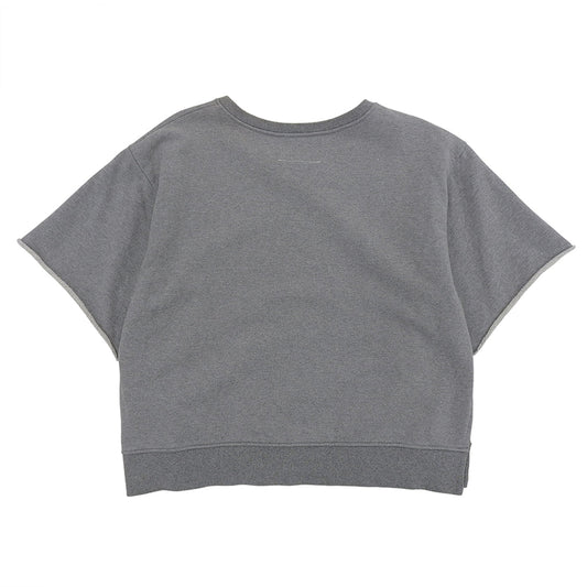 MM6 Maison Margiela 棉质运动衫 T恤 女士 灰色 S 上衣
