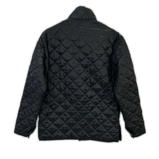BLACK Nylon Quilting Jacket Jacket 42 Men's
