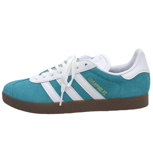 adidas アディダス 未使用 Gazelle Liverpool FC スニーカー シューズ メンズ グリーン ホワイト US 7 25cm JR4159 シューズ