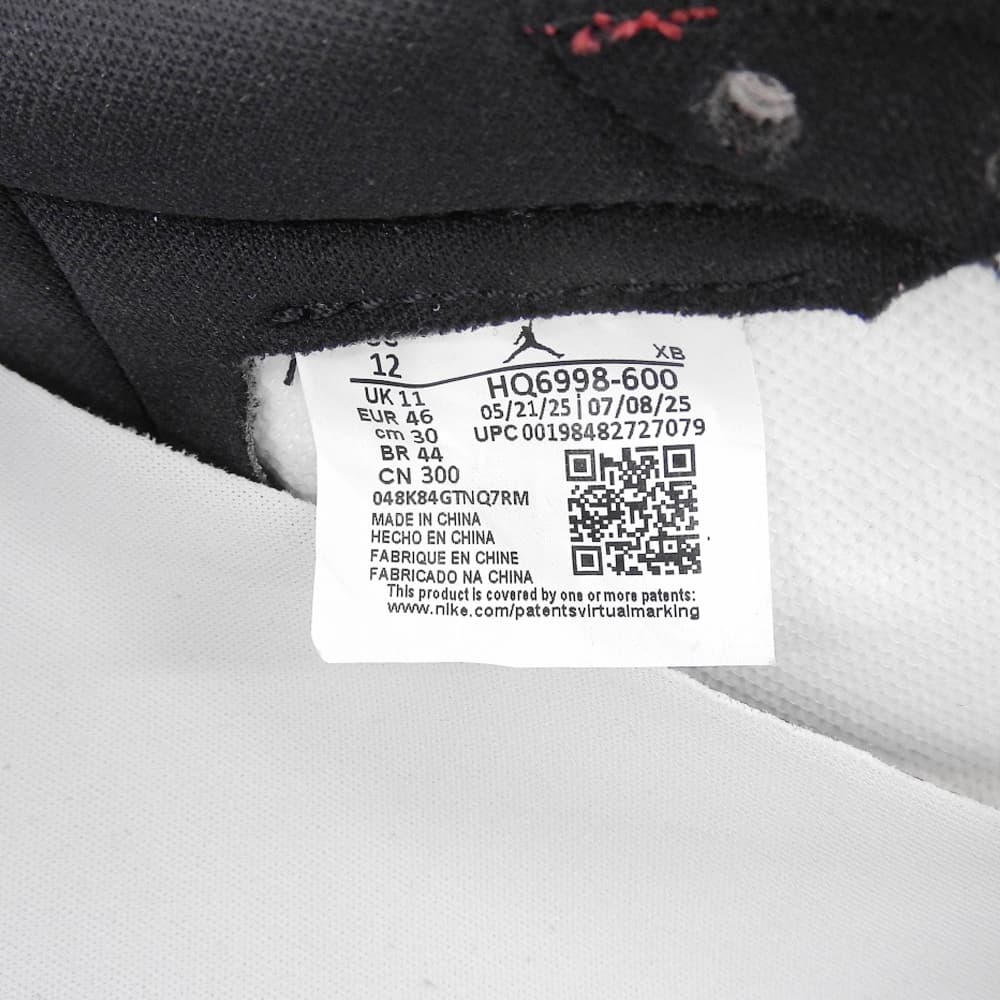 NIKE ナイキ 未使用 AIR JORDAN1 RETRO LOW OG シューズ メンズ ホワイト×レッド 30cm シューズ 30