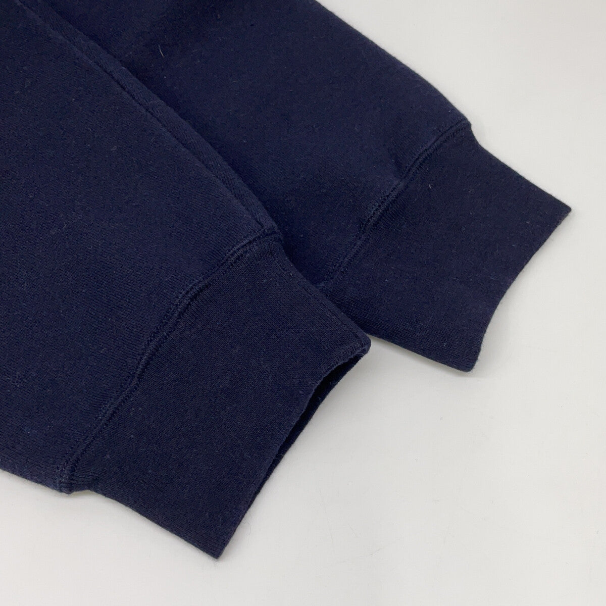 Navy 100% Cotton Fleece-Lined Sweatpants Bottoms M Women's