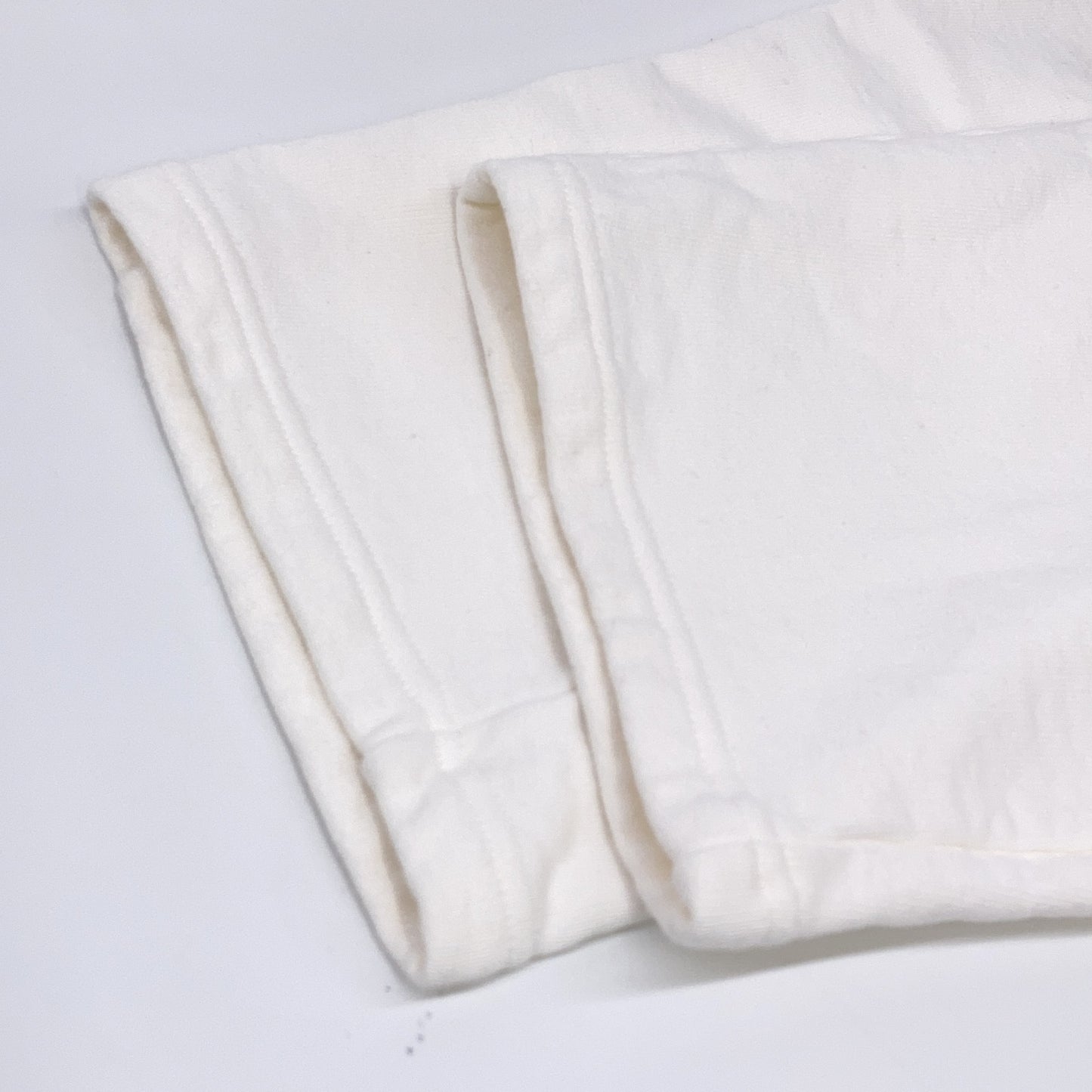 White Cotton Sweatpants Bottoms Men's