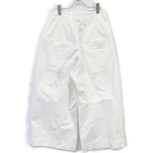 SHINYA KOZUKA 2002SK80A White Tuck Baggy Pants Bottoms