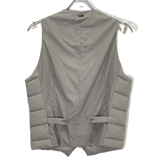 HERNO Herno Pl002ULE-19288-1800 Ice Gray Inner Down Gilet Vest 44