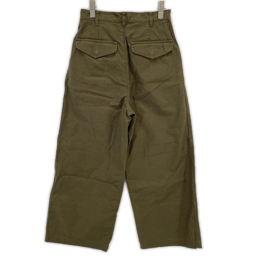 AURALEE オーラリー 【美品】A25AP02BP WASHED BAGGY SATIN CARGO PANTS 工装裤 裤装