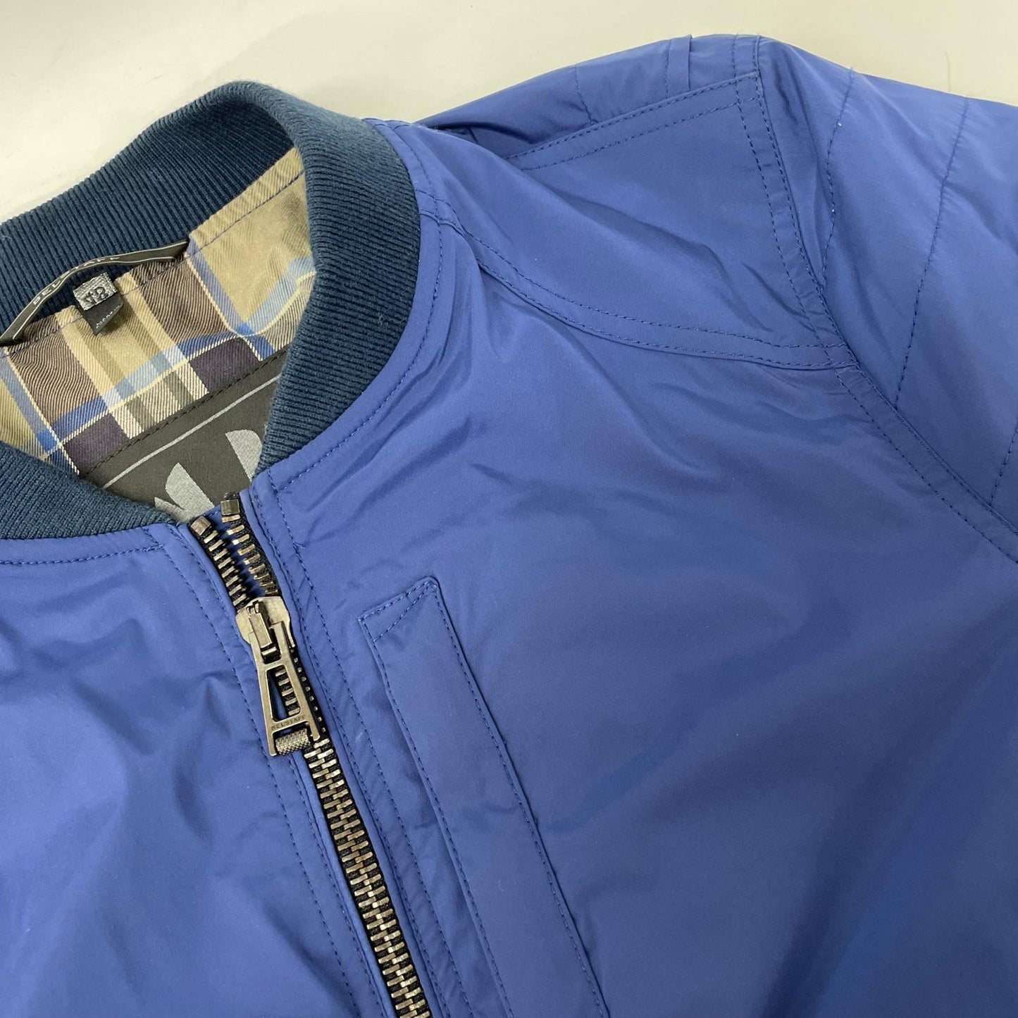 BELSTAFF Belstaff 71020201 Blue Nylon-blend Blouson Jacket