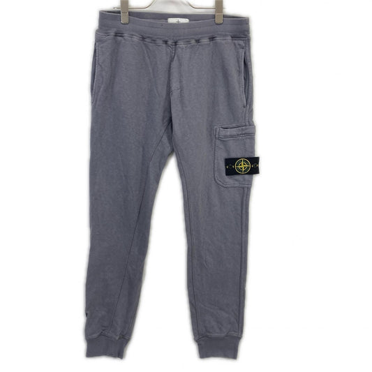 STONE ISLAND ストーンアイランド グレー サイドポケット ガーメントダイ スウェトジョガーパンツ ボトムス