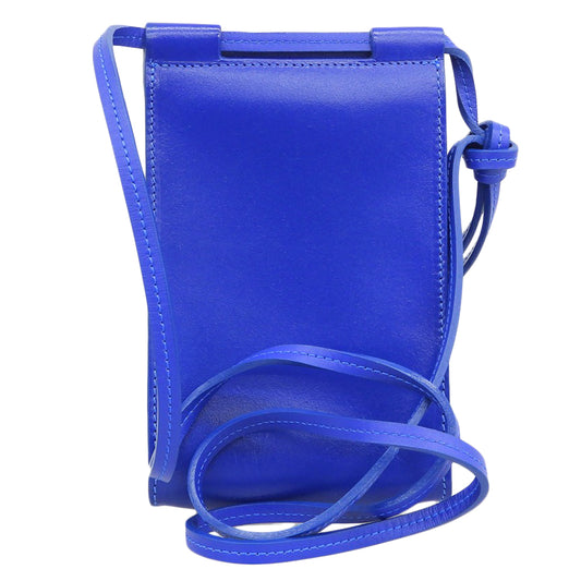 Excellent Condition Flap Mini Bag Leather Shoulder Bag Women's Blue Shoulder Bag Women's