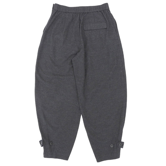 theory luxe セオリーリュクス ウール ワイドパンツ ボトムス レディース チャコールグレー 36 23年 ボトムス