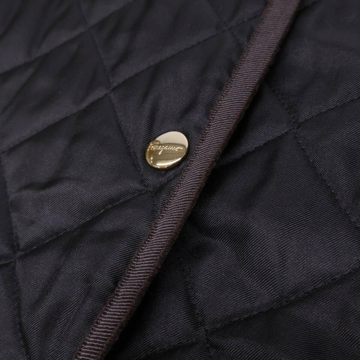 Salvatore Ferragamo 136180843 Silk Quilted Jacket