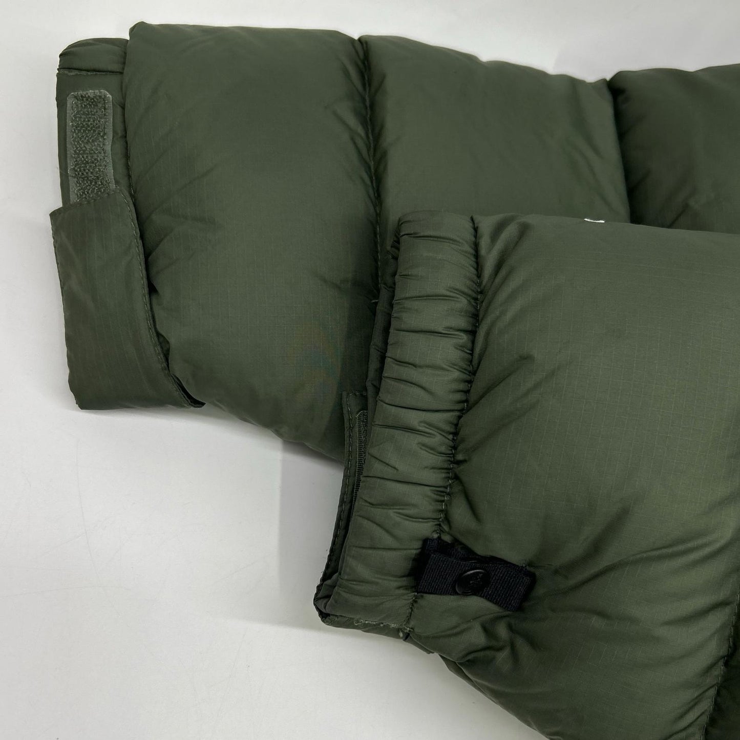 THE NORTH FACE NF0A3C8D Khaki x Black Nuptse Jacket L