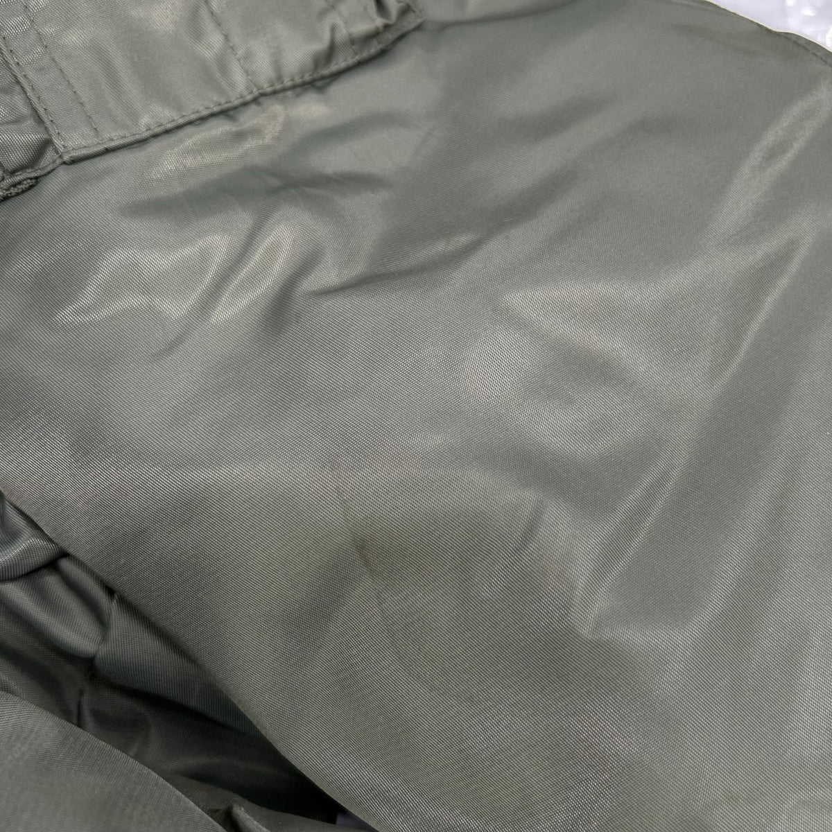 stussy Khaki MA-1 Flight Jacket Jacket