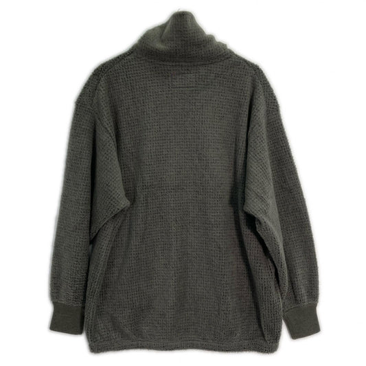 THE NORTH FACE PURPLE LABEL ザ ノースフェイス パープルレーベル N25FA053 グレー ウールフリースジップアップセーター トップス