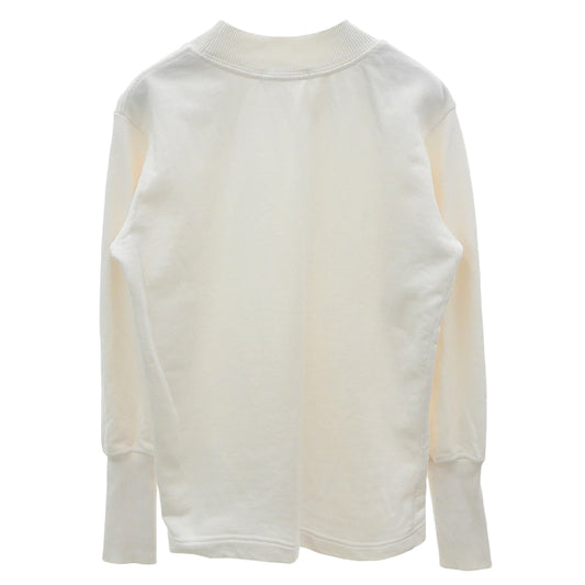 COMMEdesGARCONS SHIRT コムデギャルソンシャツ コットン モックネック L/S プルオーバー トップス メンズ 白 ホワイト S W25118 トップス