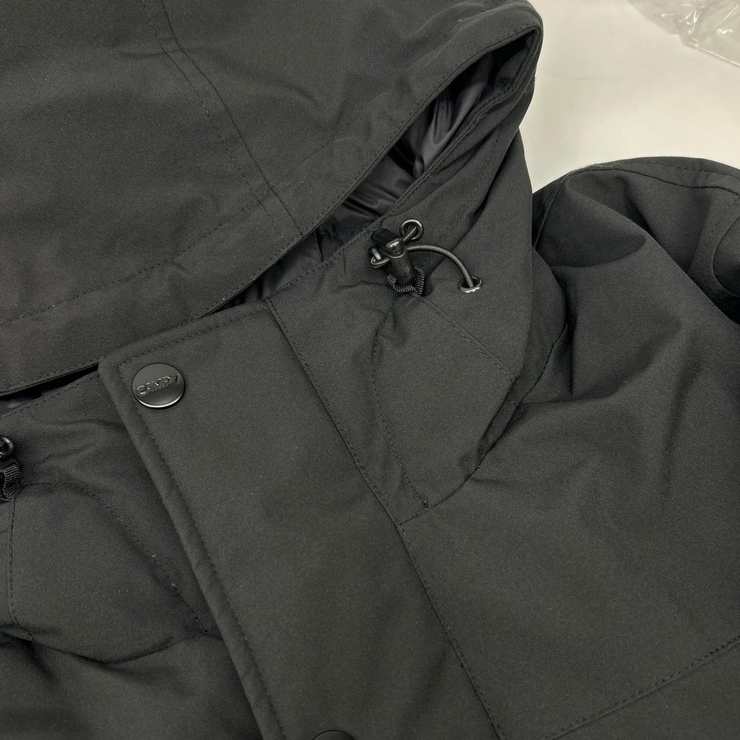 CAMP7 CAMP7 CP-4216001A 黑色 连帽羽绒服 夹克 M