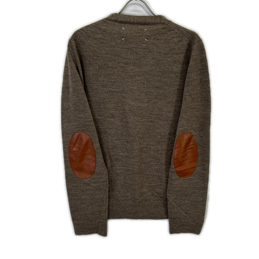 Maison Margiela 马吉拉 1 10【日本国内正品/24年产】S50HP0012 肘部补丁针织开衫 上衣