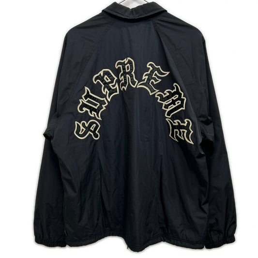 Supreme シュプリーム 25AW ブラック Old English Arc Coaches Jacket ジャケット