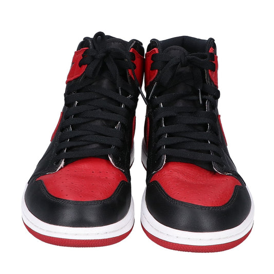 NIKE 【Excellent Condition】555088-001 AIR JORDAN 1 RETRO HIGH OG High-Cut Sneakers Shoes 28 Men's